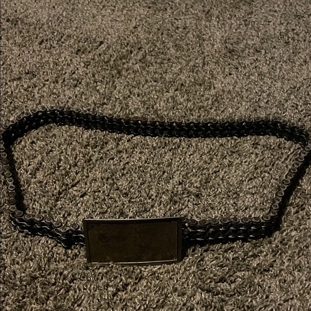 Vintage bike chain belt